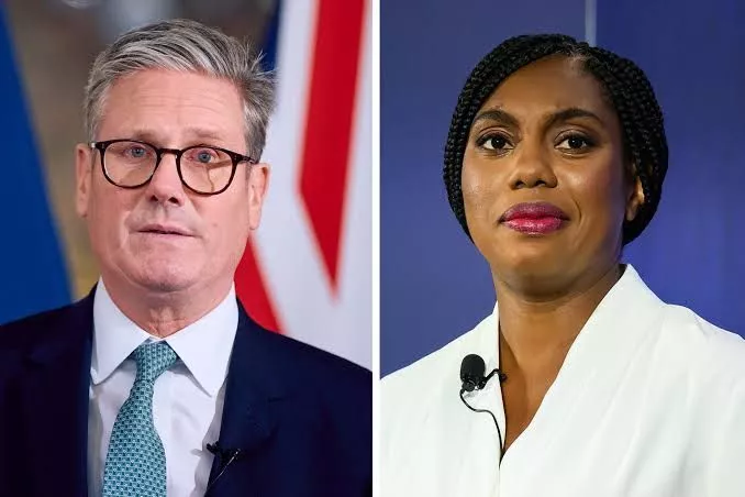 "Desperate for relevance" UK Prime Minister Keir Starmer slams Kemi Badenoch