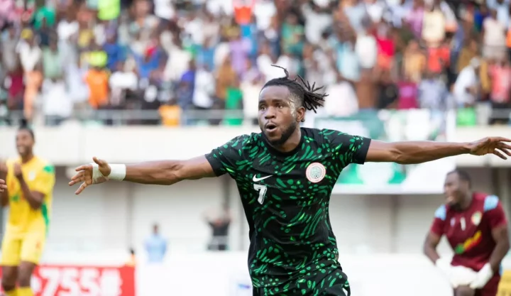 AFCON 2025 qualifier: 'What a week he's having' - CAF hails Super Eagles star