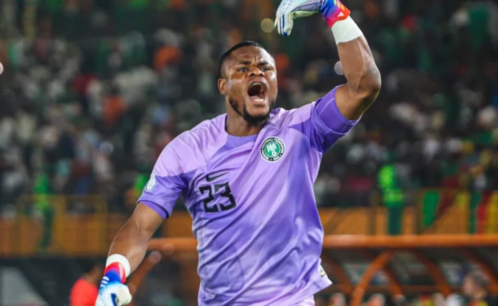 AFCON: Super Eagles goalkeeper, Stanley Nwabali cleared to feature in quarterfinal clash for Nigeria against Angola