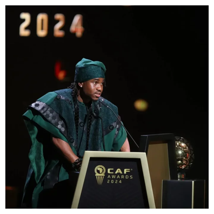 CAF Awards 2024: I failed in front of the world - Lookman delivers powerful speech