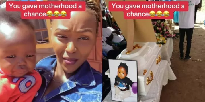 Woman reveals what happened to her child after giving motherhood a chance