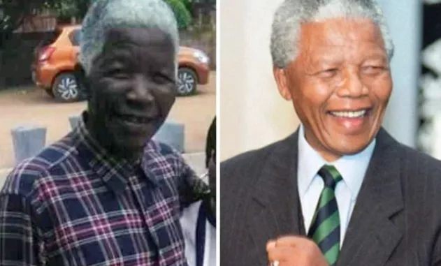 Meet The Man Mistaken As The Twin Brother Of Nelson Mandela (Photos)