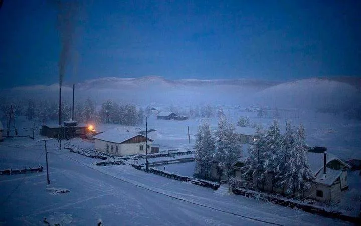 The Coldest Village In The World, Where It Is So Cold That Even Eyelashes Freeze (Photos))