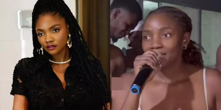 Simi apologizes after being dragged for rocking swimsuit to poolside event, despite being married