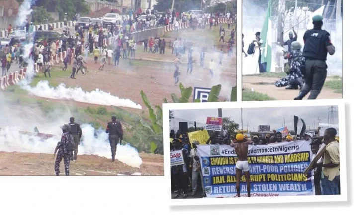 Protesters snub Tinubu, press ahead with agitation in Abuja, Benin, Jos, Kaduna