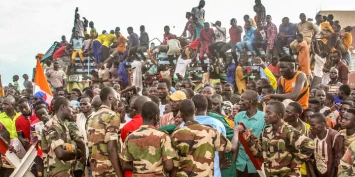 Niger Republic Citizens Troop Out to Celebrate One-Year Anniversary Of Military Coup