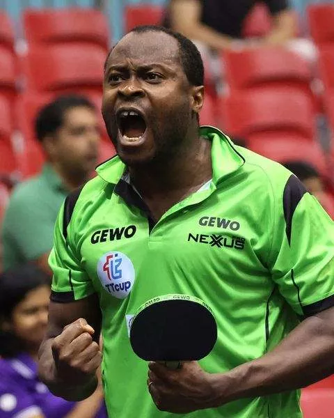 Quadri Aruna started well and took a 3-0 lead but shocking let it slip.