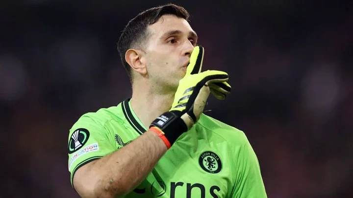 Aston Villa's Emiliano Martinez suspended after penalty shootout yellow card