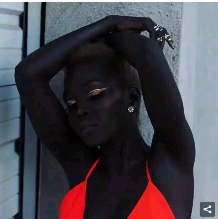 Meet The Darkest Girl In The World Who Is Called Queen Of The Dark