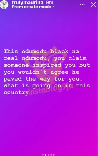 'You claim someone inspired you but won't agree he paved the way for you' - Cynthia Morgan drags Odumodublvck