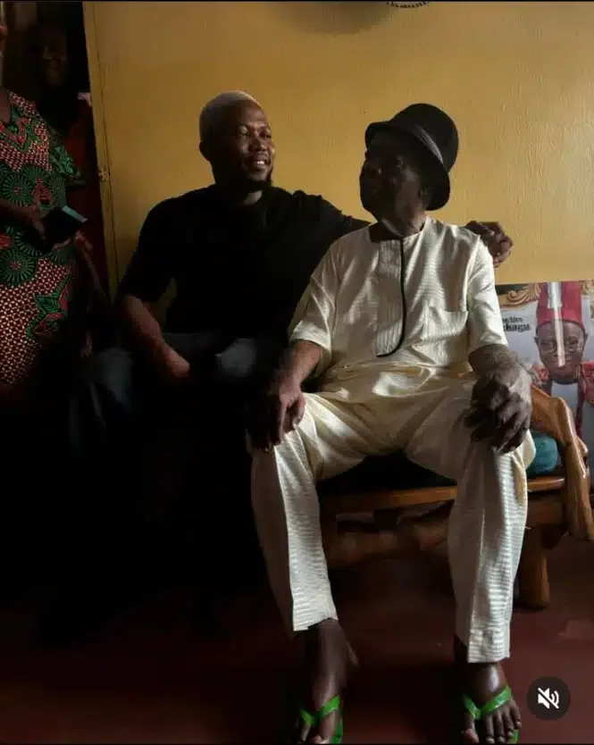 Brain Jotter pays a visit to veteran singer, Mike Ejeagha