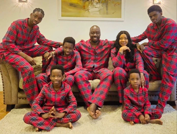 Obi Cubana Celebrates Christmas With His Family In London (See Photos)