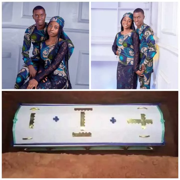 God what have I done to deserve this pain - Nigerian lady mourns her fiancé who died 3 days to their wedding