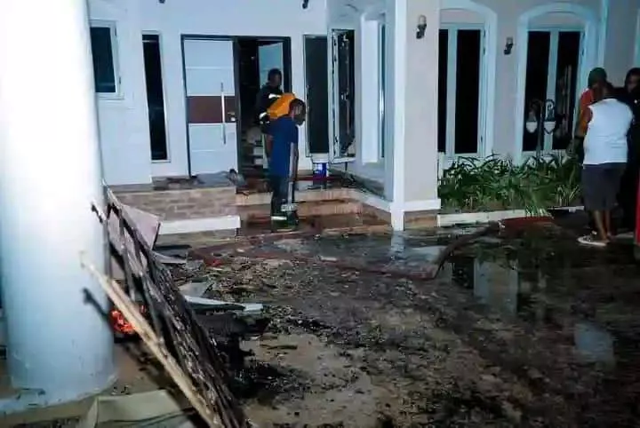 Late Akwa Ibom PDP chairman?s widow and her sister die in house fire  (videos)