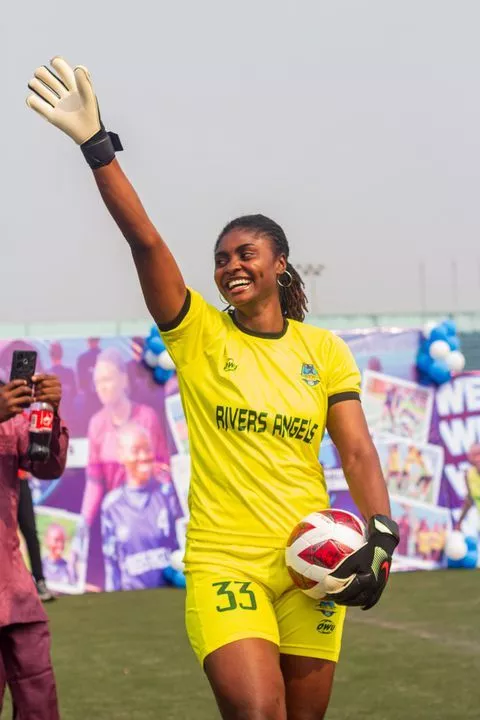 I love Nwabali - Most beautiful player in NWFL opens up on Super Eagles goalkeeper