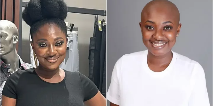 Yvonne Jegede lambasted for 'going bald in 2024' to suit movie role