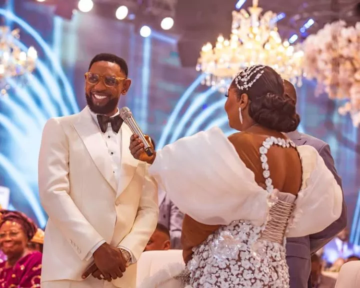 Pastor Biodun Fatoyinbo renews vows with wife after 25 years marriage