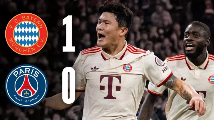 Bayern Munich 1 - 0 Paris Saint-Germain (Nov-26-2024) Champions League Highlights