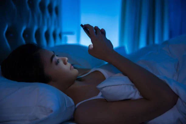 Blue light disrupts your sleep 