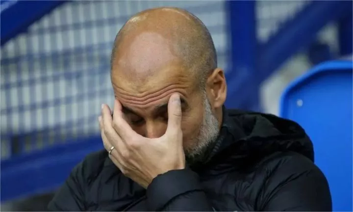 EPL: 'You're getting sacked in the morning' - Fans taunt Guardiola as Man City lose