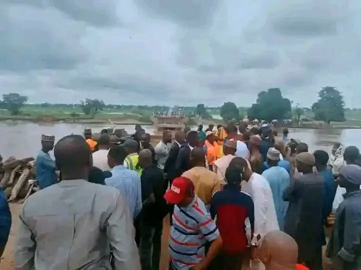 Commuters stranded as bridge collapses in Taraba