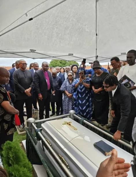 Onyeka Onwenu buried in Lagos (Photos)