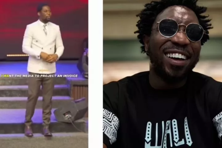 Name the artist in other to justify this capping - Timi Dakolo knocks Femi Lazarus after the pastor shared invoice a gospel artiste sent to a church for ministration