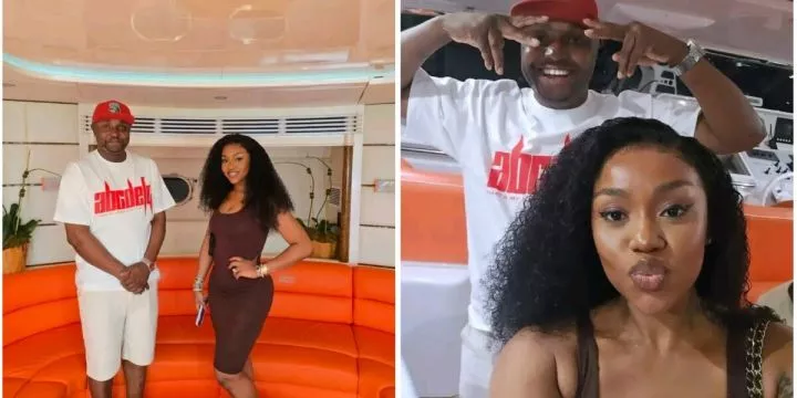 Reactions trail photos of Israel DMW and Chioma Adeleke