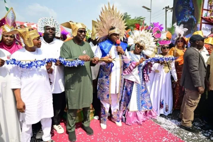 Photos: Aisha Buhari, Govs, other top dignitaries attendes 2024 Calabar carnival