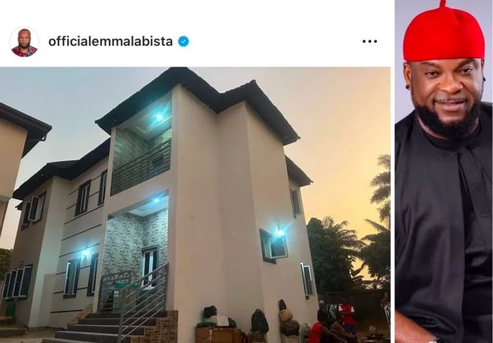 Nollywood Actor, Emma Ehumadu Gifts Himself A House For Christmas (Photo)