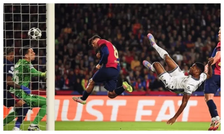 UCL: Rio Ferdinand, Ally McCoist criticizes Barcelona midfielder for Denzel Dumfries' scissor-kick goal