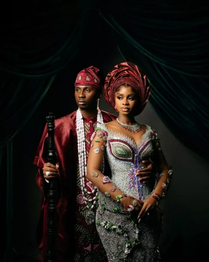 Moment Gov. Adeleke performs at Priscilla, Juma Jux's wedding
