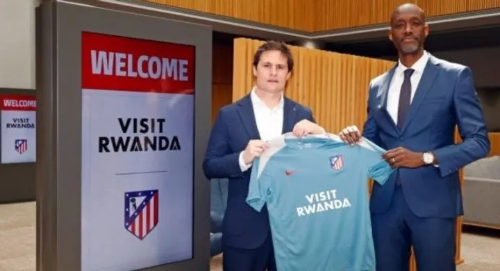 Rwanda becomes first African sponsor for football giants, Atlético Madrid