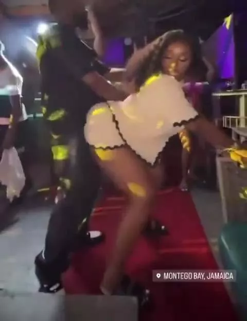 Chioma grinds against Davido as she twerks for him during her birthday celebration (video)