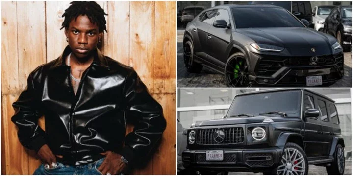 Nigerian singer Rema splashes over N700m on luxury cars