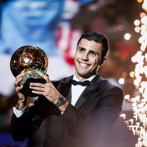 Rodri won the 2024 Ballon d'Or in Paris on Monday night, - Photo Credit: IMAGO