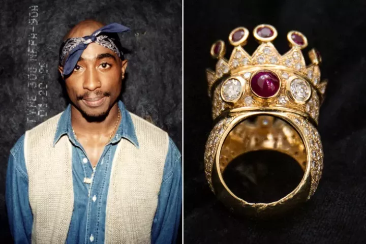 Tupac's $1m ring breaks New York auction record