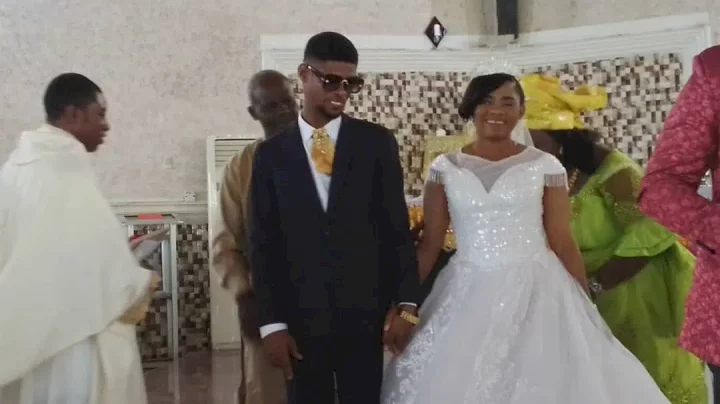 Visually impaired lovers wed in Anambra (Photos)
