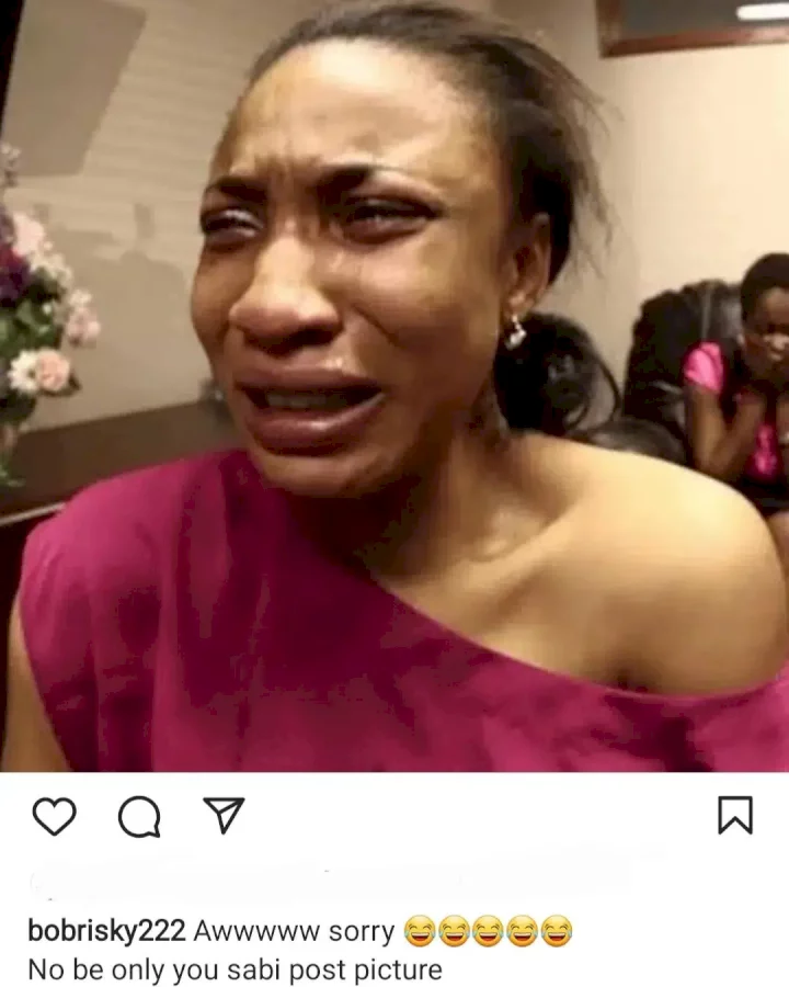 Tonto Dikeh reacts as Bobrisky shares rare photo of her in retaliation for posting crossdresser's unedited photo