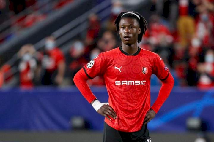Rennes confirm they are ready to sell Camavinga to Man Utd