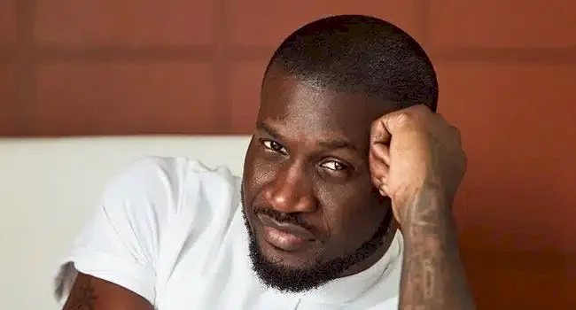 Peter Okoye rains curses on troll who asked him for financial help