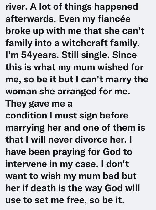 US-based man narrates how mother used 'juju' to make him appear in the village, says she has never wanted his progress