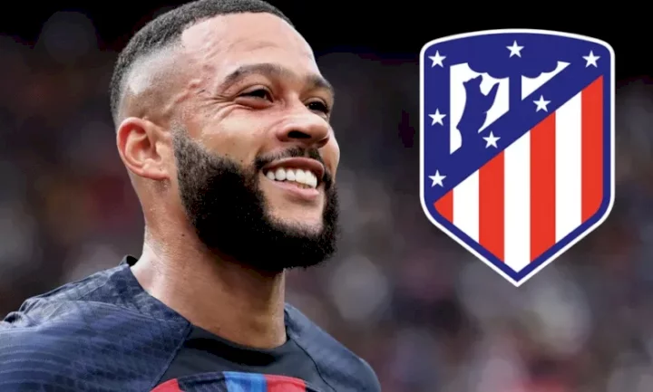 Memphis Depay completes €3m move to Atletico Madrid