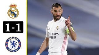 Real Madrid 1 - 1 Chelsea (Apr-27-2021) UEFA Champions League Highlights