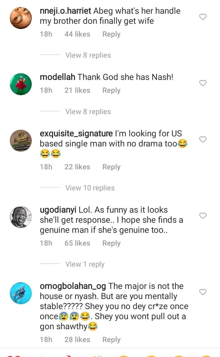 Men scramble for selection as American woman announces she's hunting for a Nigerian husband to join her in US (Video)