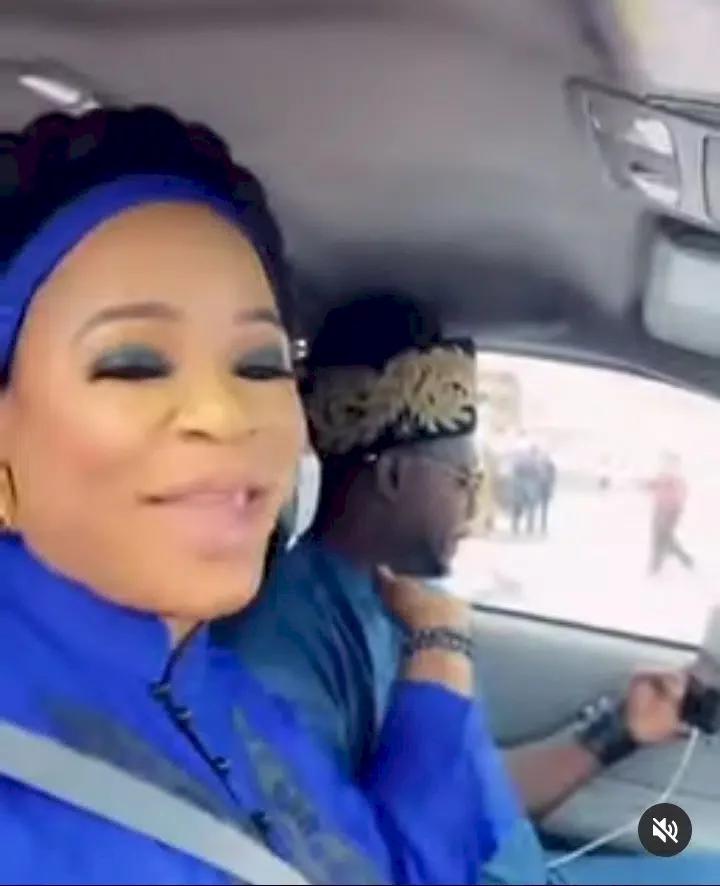 Kunle Afod's wife, Desola Afod shades critics after her marital secret was allegedly exposed (Video)