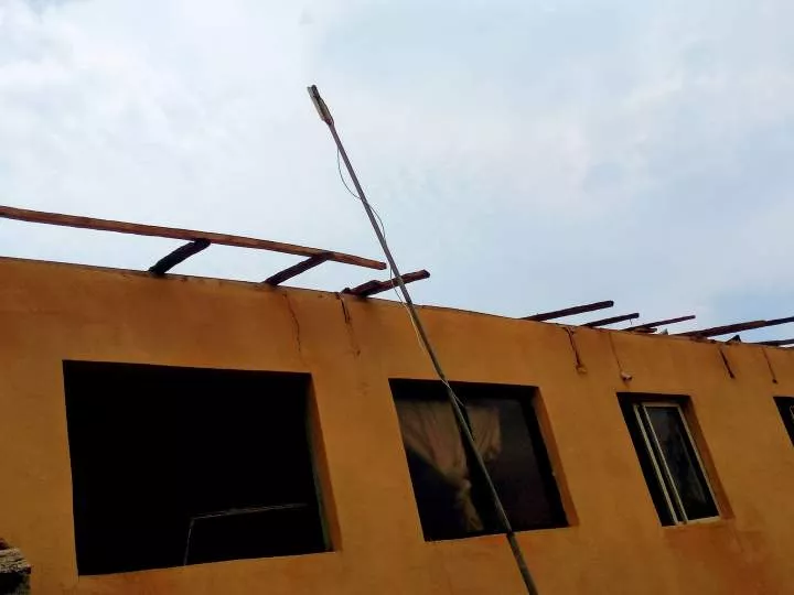 Many rendered homeless as rainstorm destroys houses in Ekiti