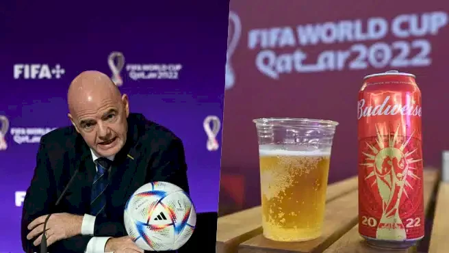 World Cup fans can survive without beer for three hours - FIFA President speaks after Qatar banned beer sales around stadiums