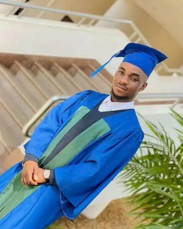 'I'm proud of you' - MC Oluomo celebrates son as he bags first degree