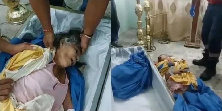Woman surprisingly resurrects from the dead on the day of her funeral (Video)